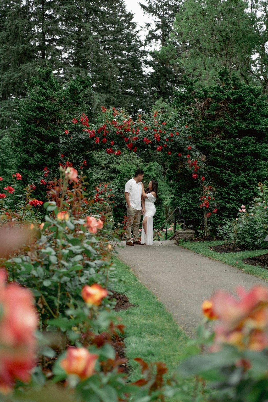 Engagement at the Rose&nbsp;Garden